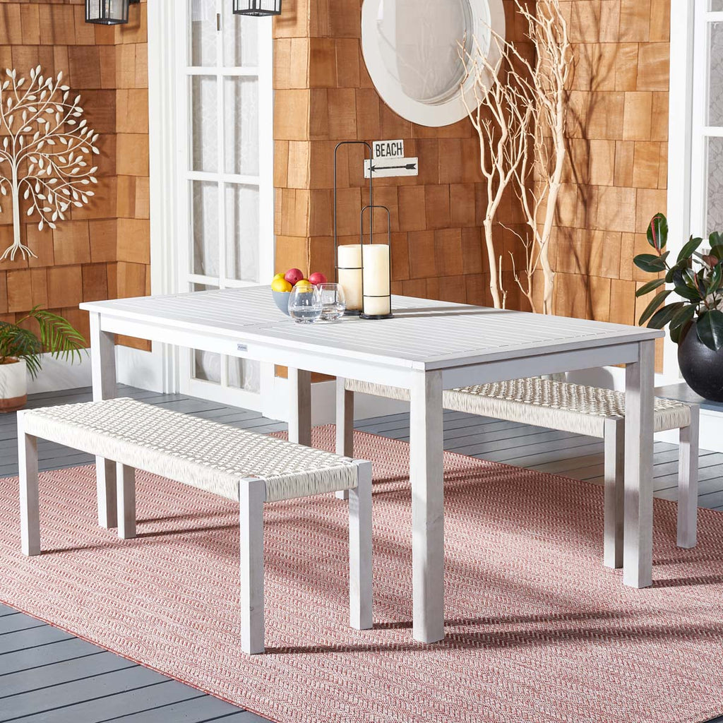 Safavieh Aquina Dining Set - Grey