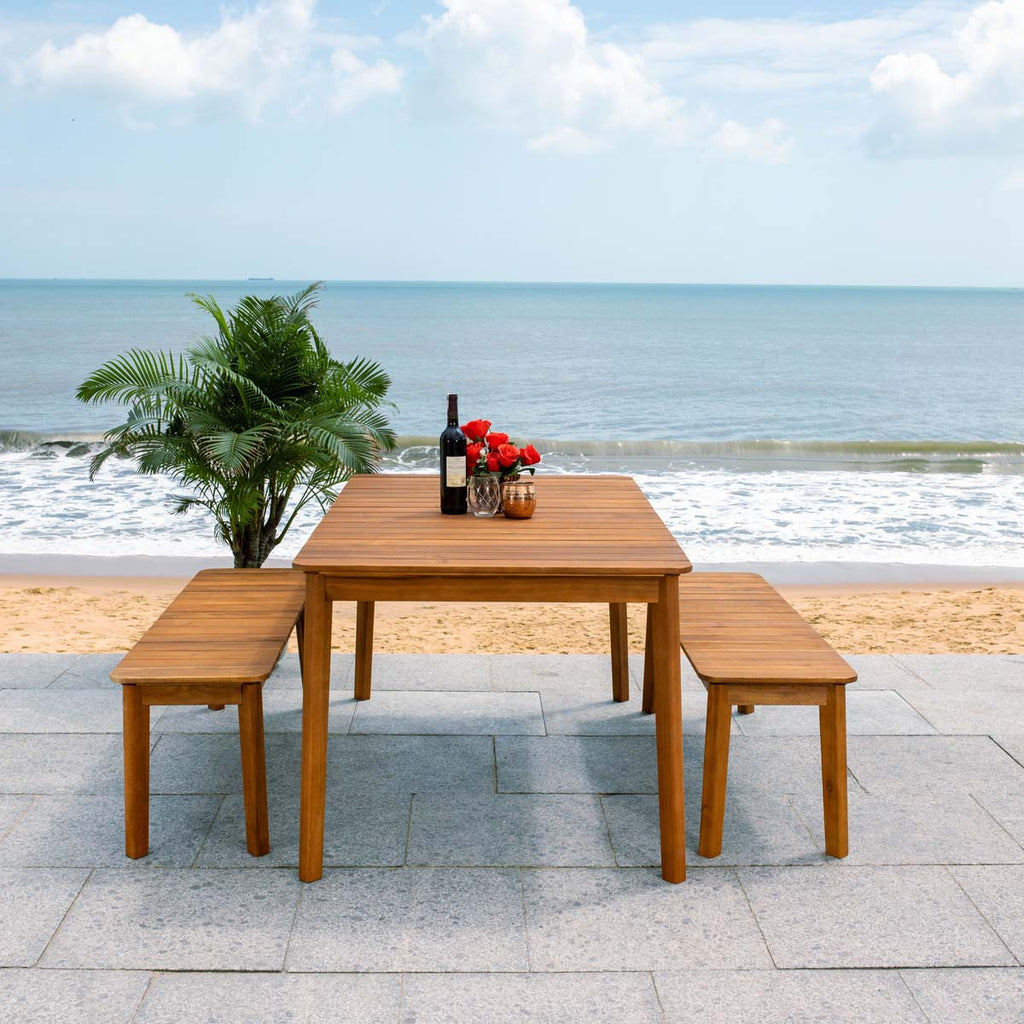 Safavieh Europa Dining Set - Natural