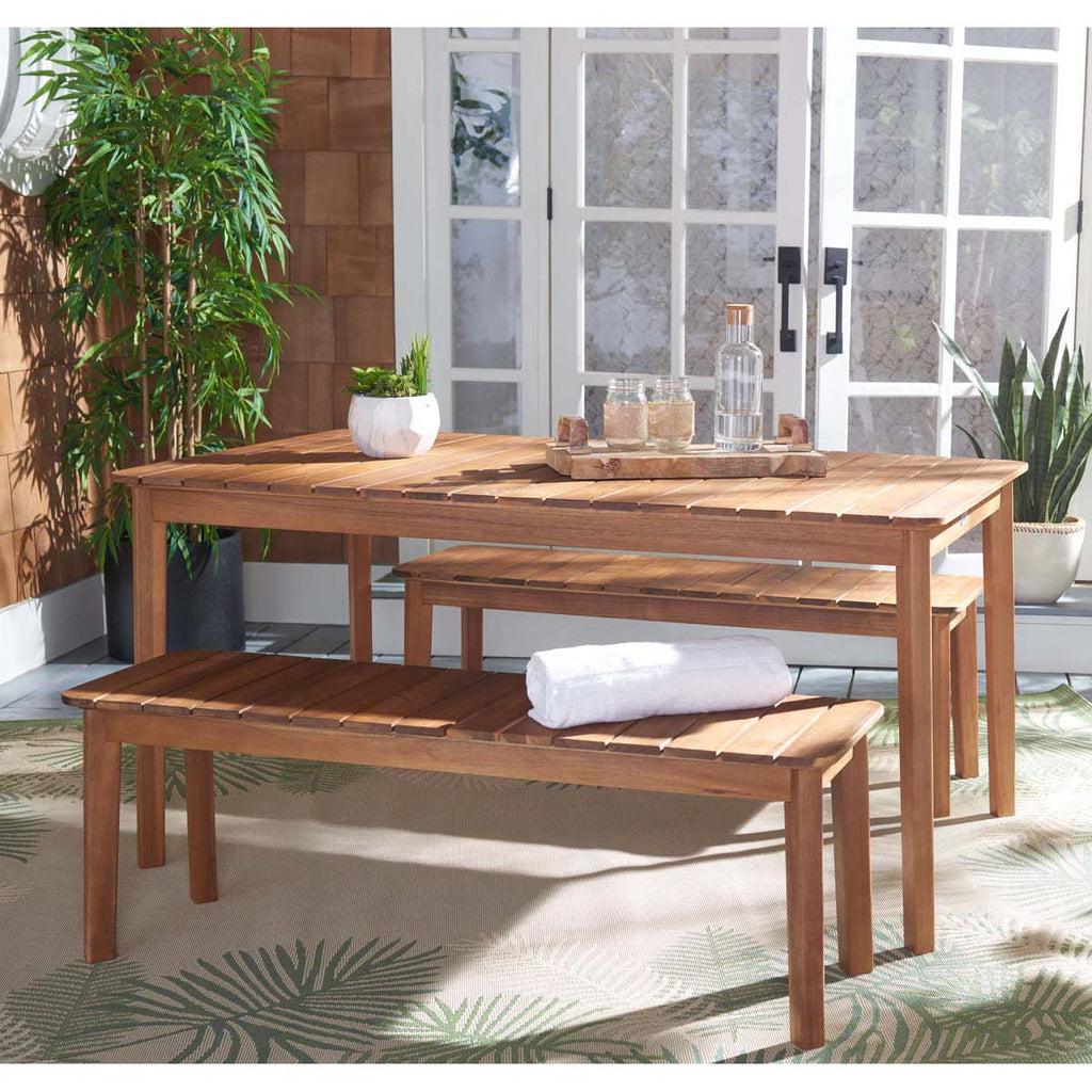 Safavieh Europa Dining Set - Natural