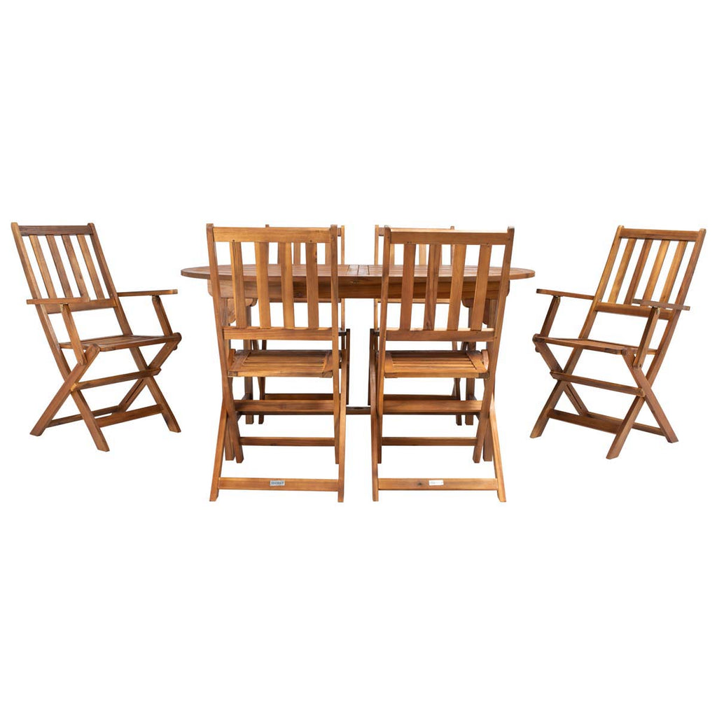 Safavieh Hikaru Dining Set - Natural