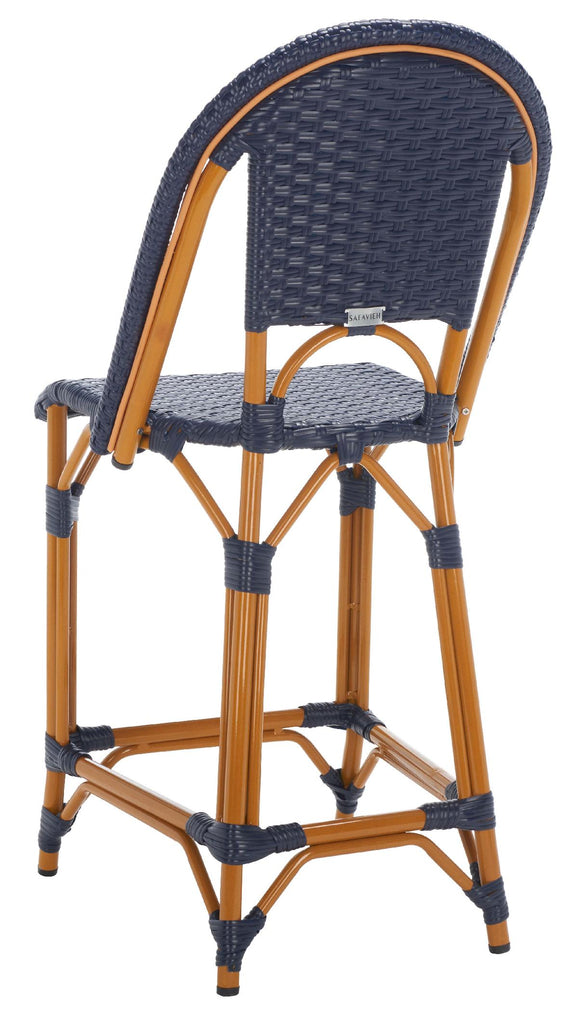 Safavieh California Counter Stool - Navy