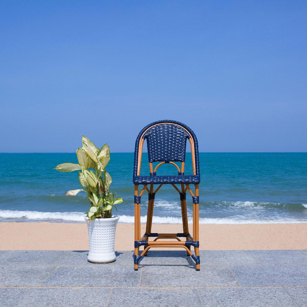 Safavieh California Counter Stool - Navy