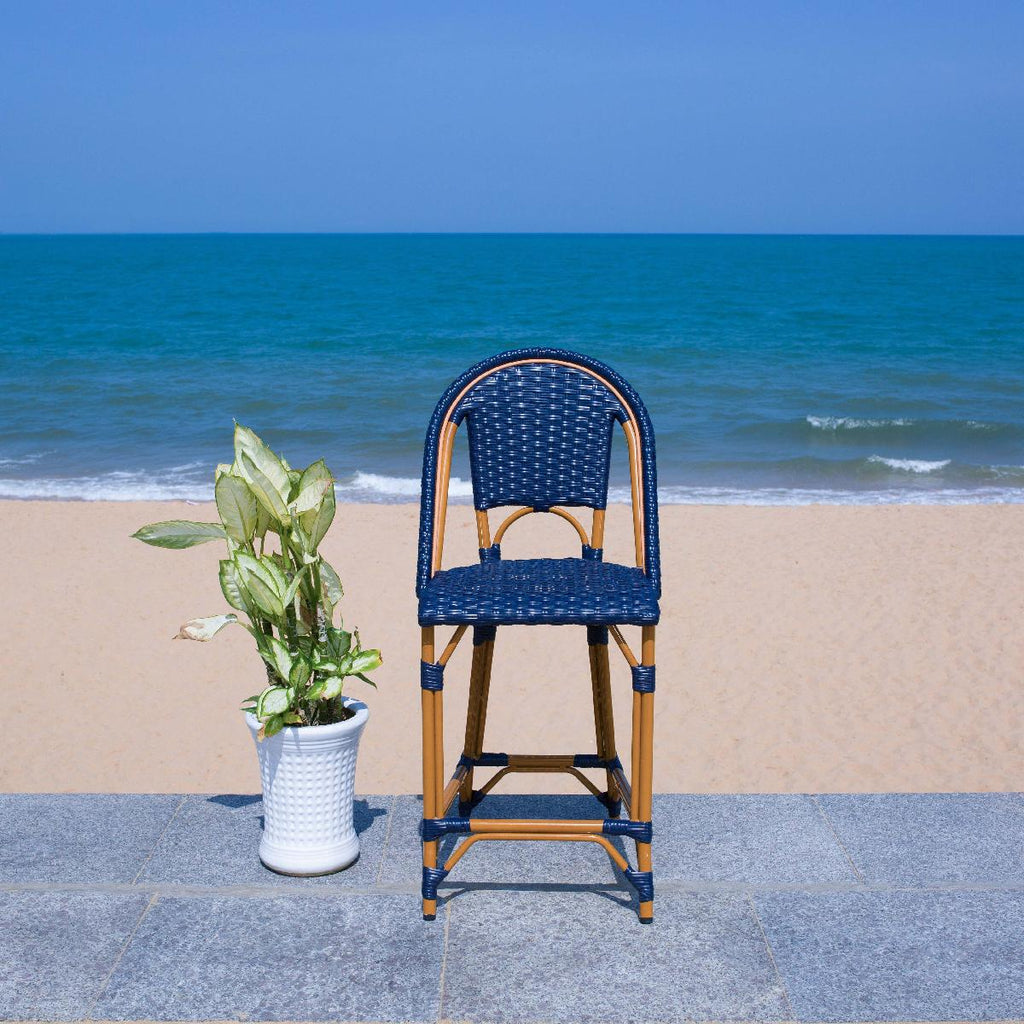 Safavieh California Counter Stool - Navy