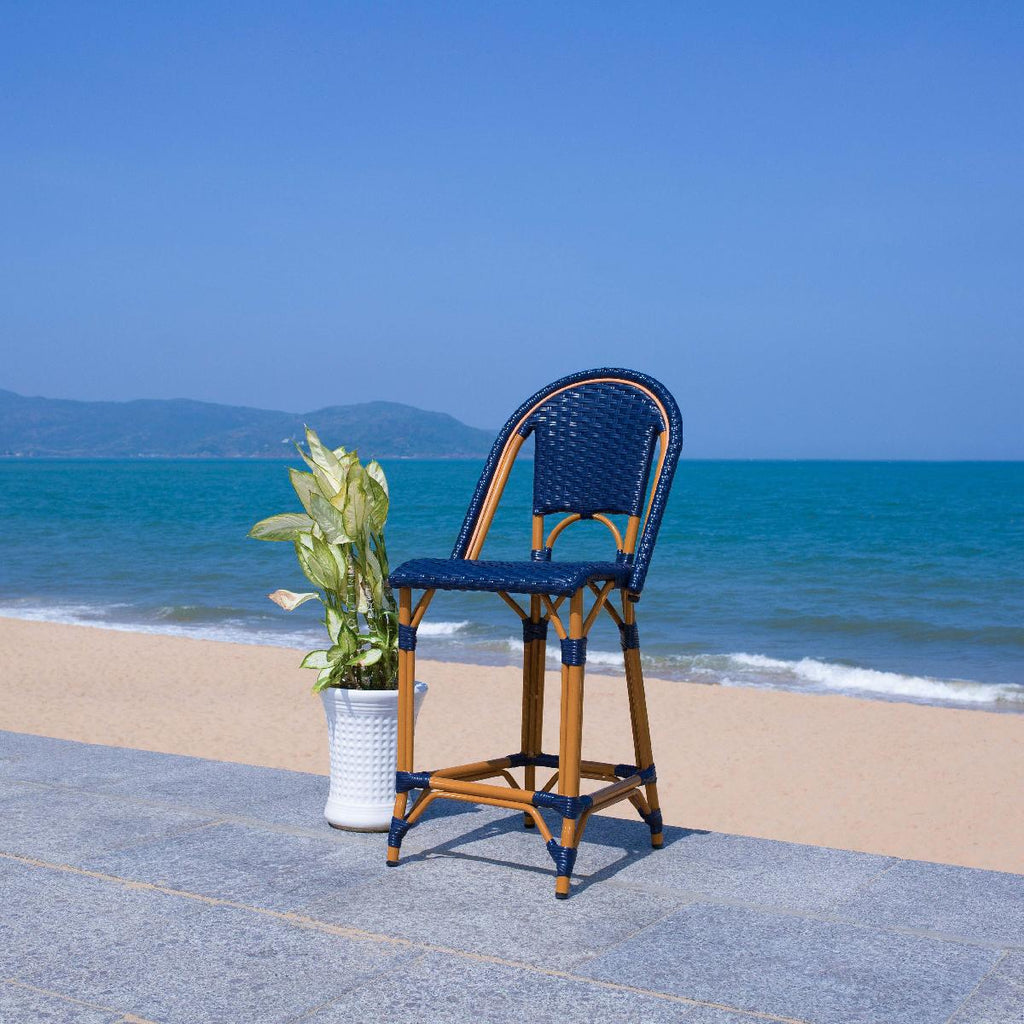 Safavieh California Counter Stool - Navy