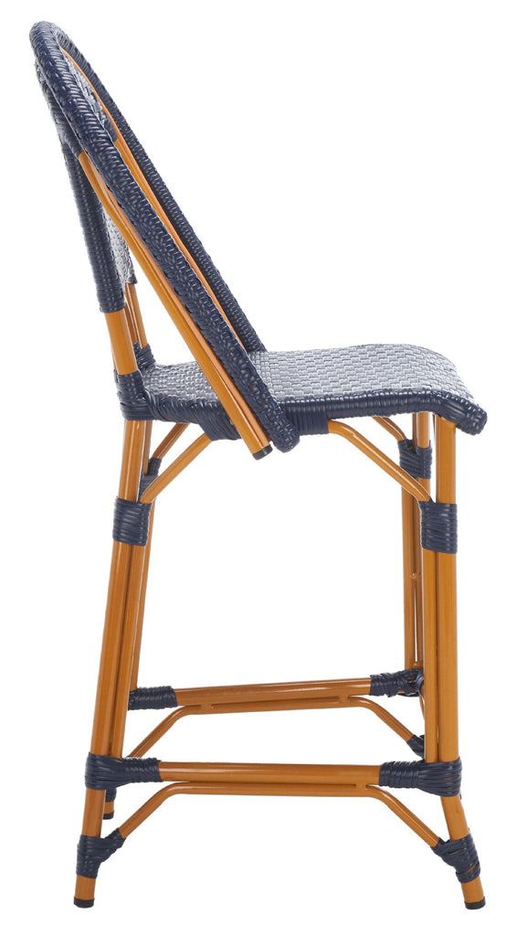 Safavieh California Counter Stool - Navy