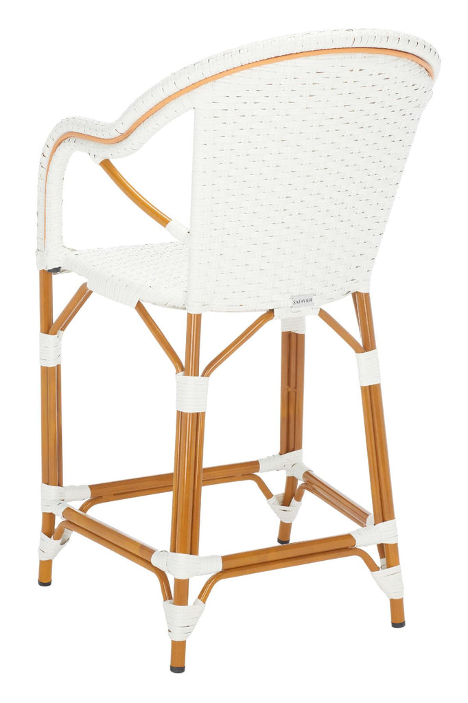 Safavieh California Counter Stool - White