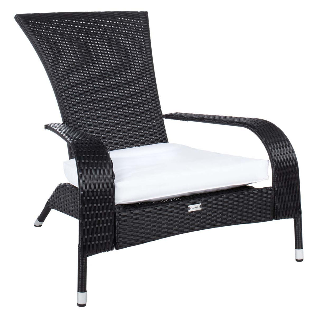 Safavieh Edna 3 Piece Lounge Set - Black / White