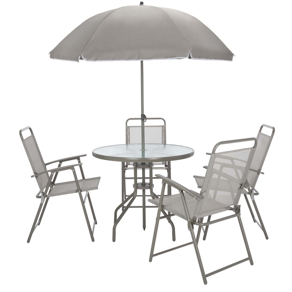 Safavieh Monico Dining Set - Grey