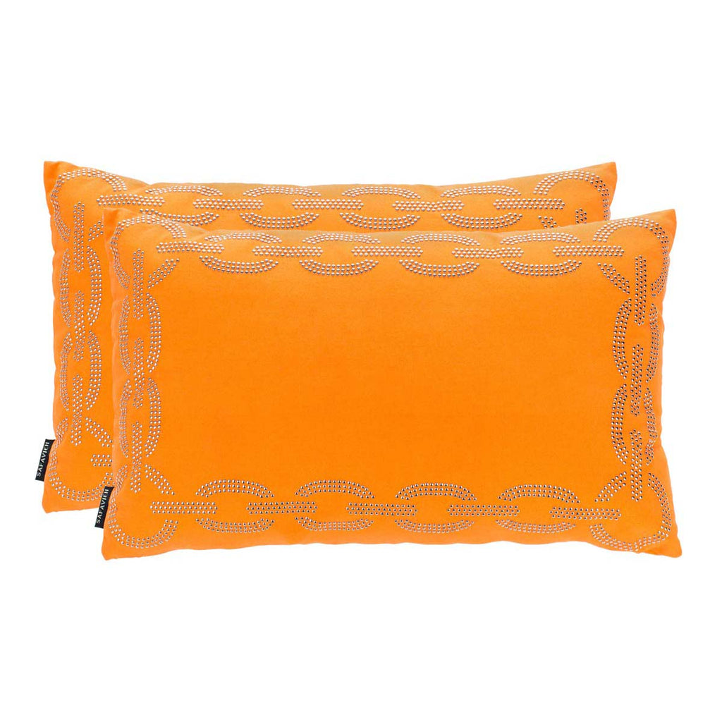 Safavieh Sibine Pillow-Orange