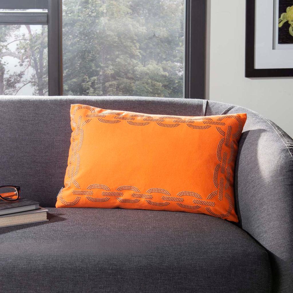 Safavieh Sibine Pillow-Orange