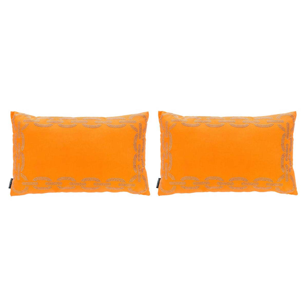 Safavieh Sibine Pillow-Orange