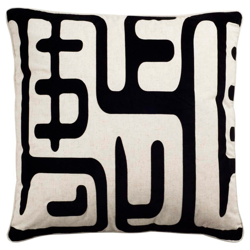 Safavieh Maize  Pillow - Black