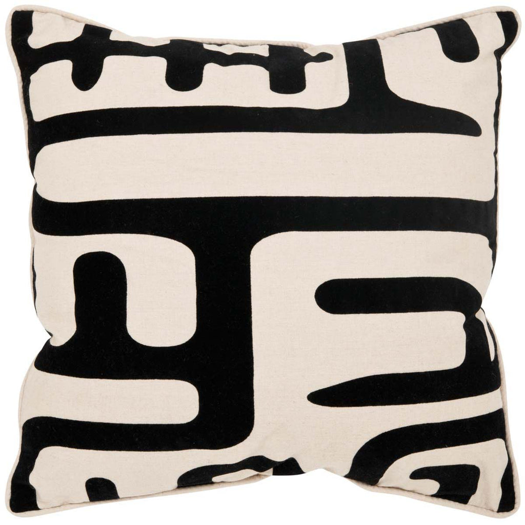 Safavieh Maize  Pillow - Black