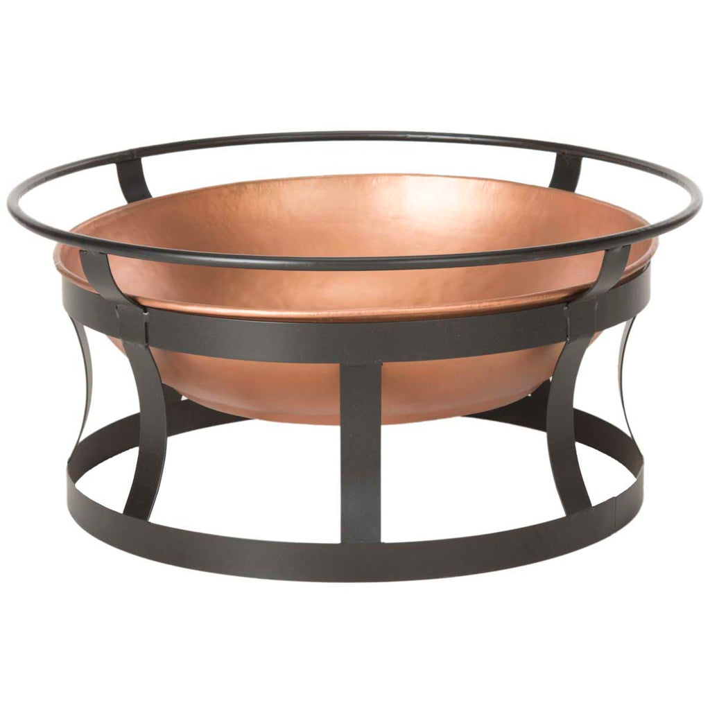 Safavieh Bonaire Fire Pit - Copper/Black