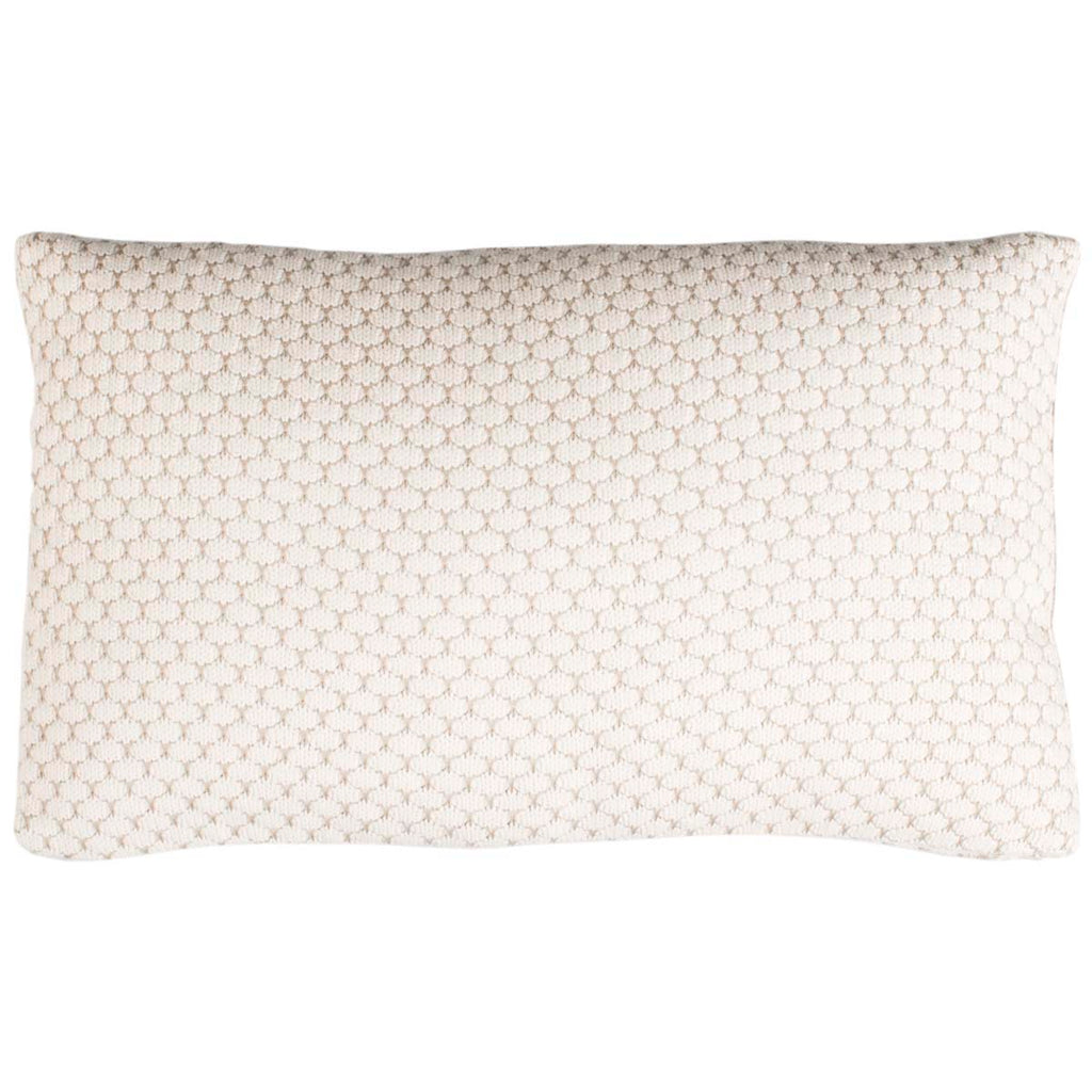 Safavieh Sweet Knit Pillow - Natural/Stone