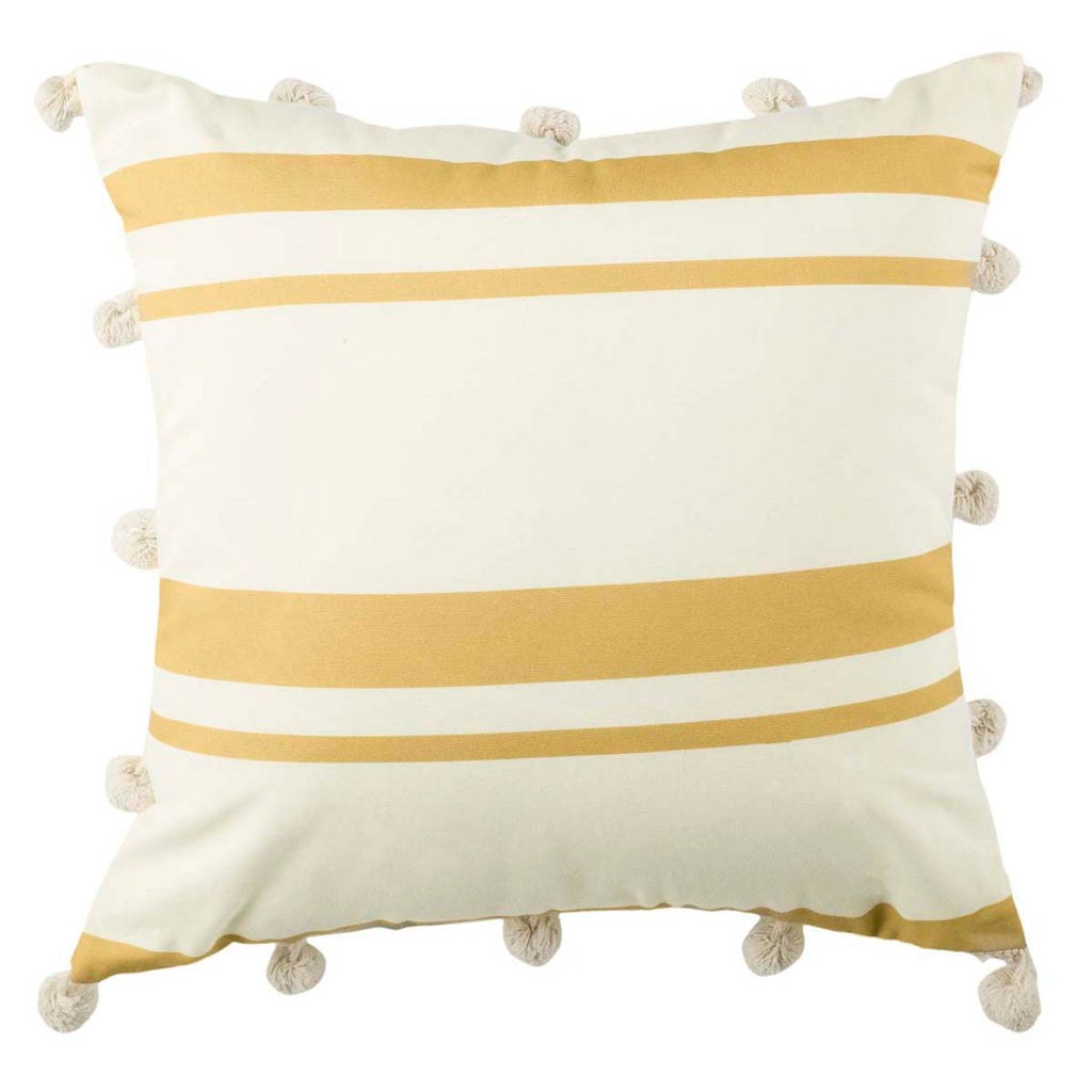 Safavieh Jirina Pillow - White/Gold