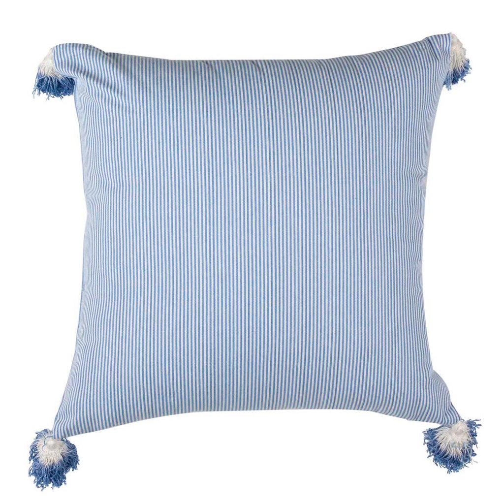 Safavieh Sidney Pillow - Blue/White