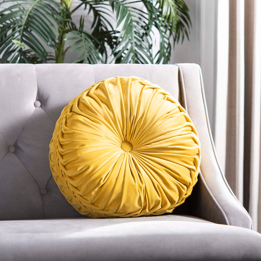 Safavieh Leila Pillow - Mustard