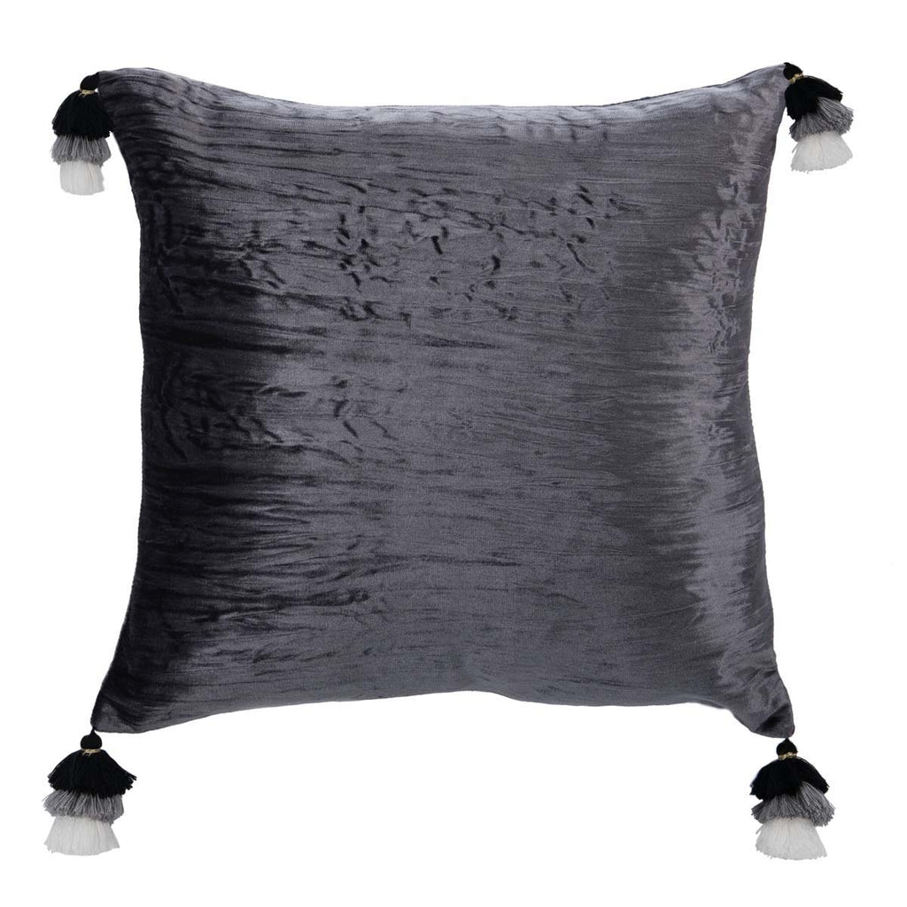 Safavieh Gwena Pillow - Dark Grey