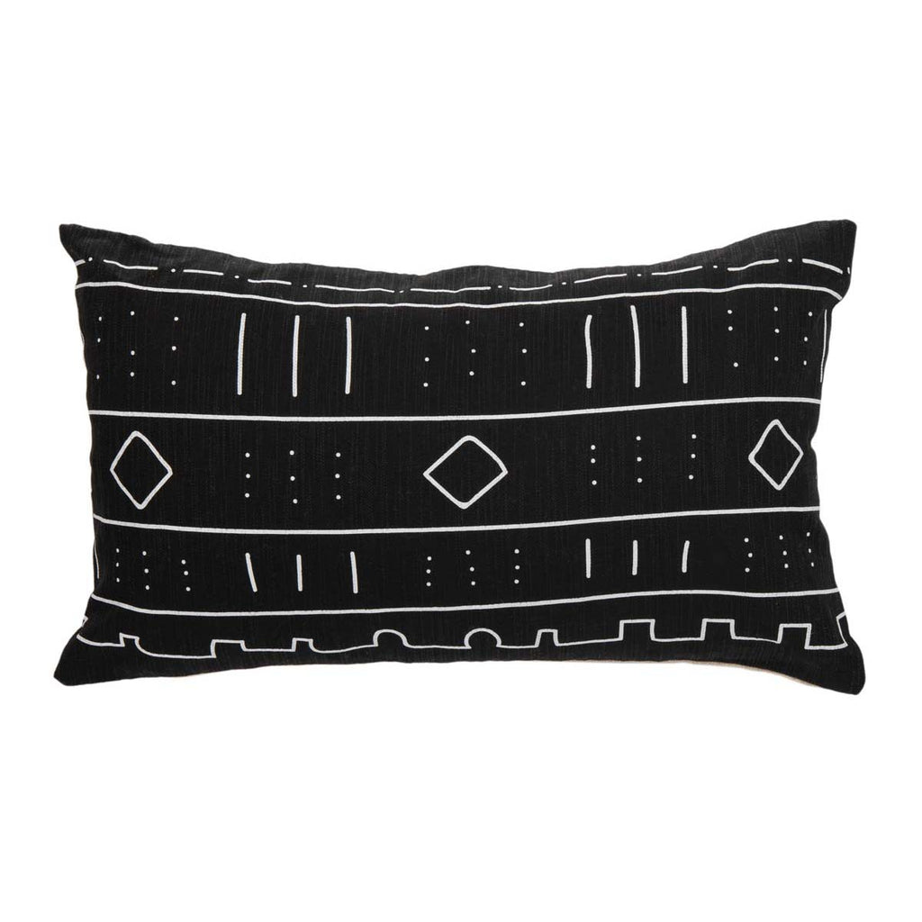 Safavieh Bardon Pillow - Black/White