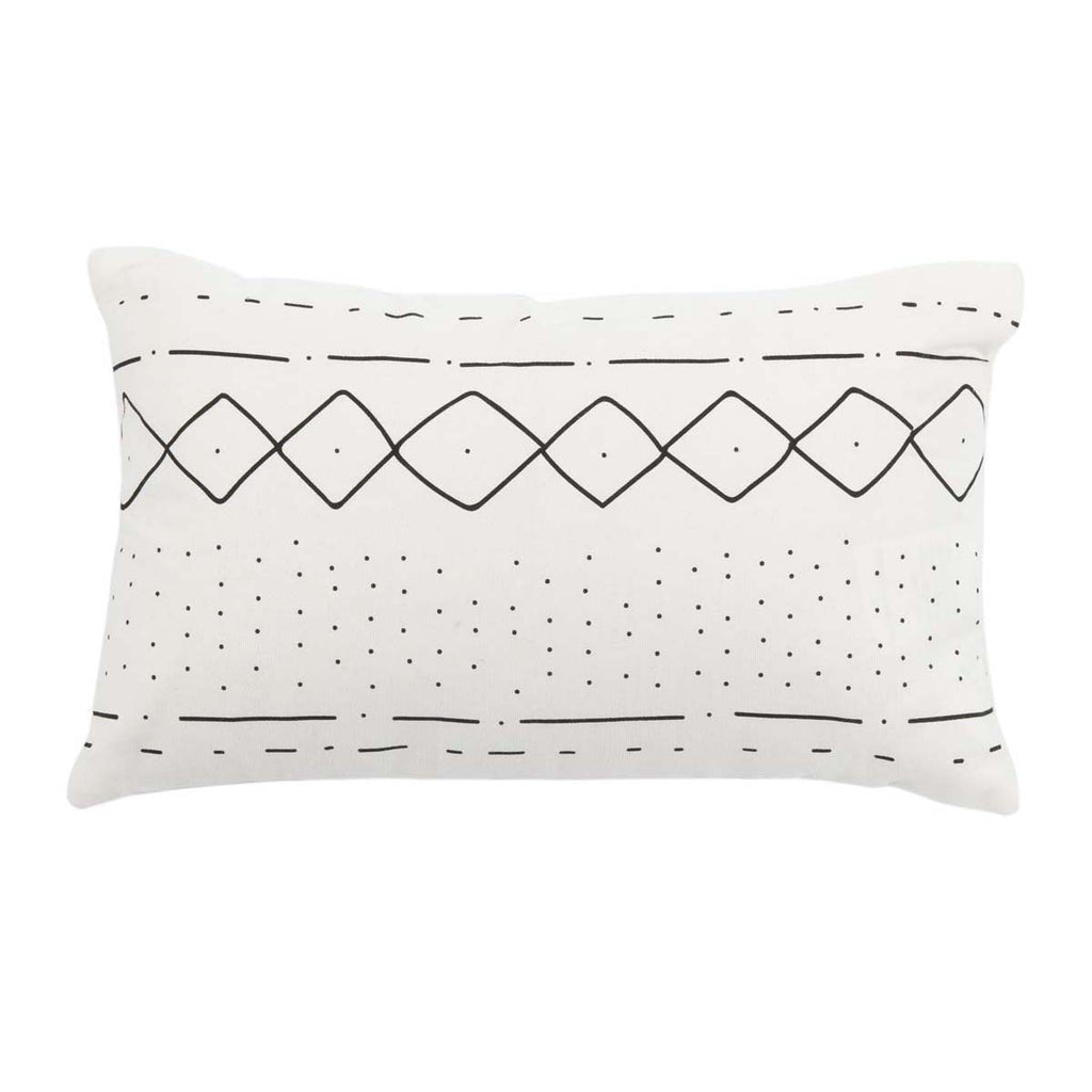 Safavieh Tari Pillow - Black/White