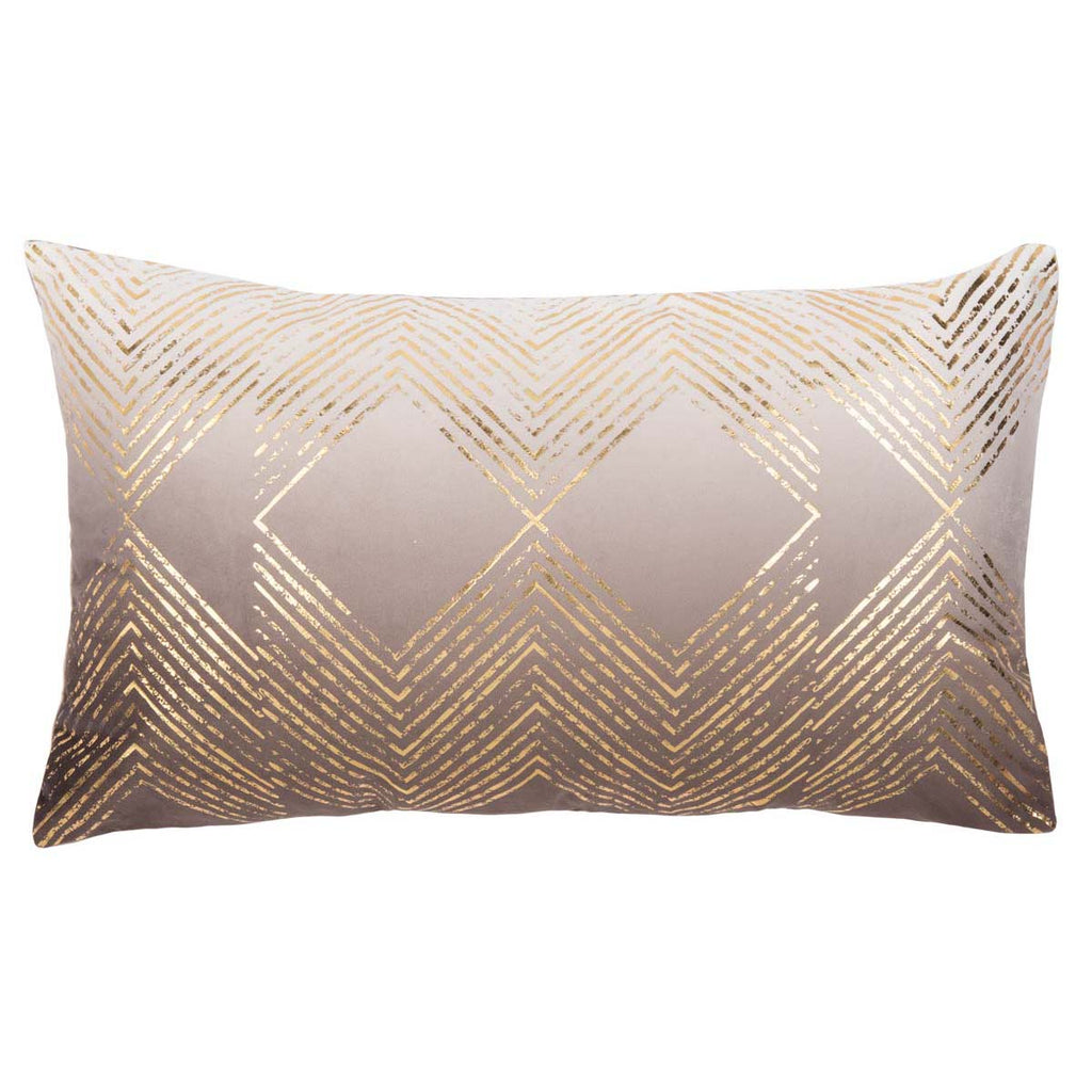 Safavieh Sarla Pillow - Brown/Gold