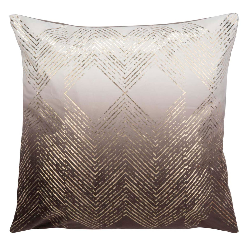 Safavieh Sarla Pillow - Brown/Gold