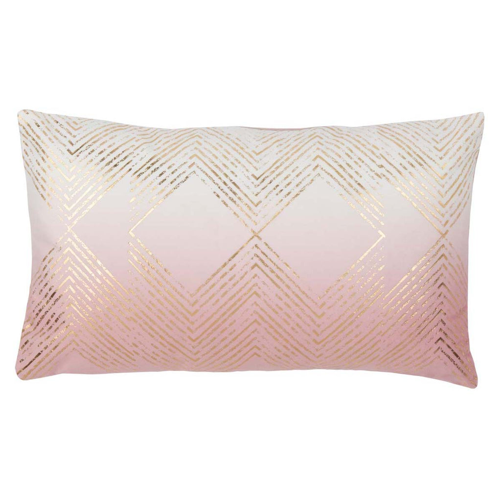 Safavieh Sarla Pillow - Blush/Gold