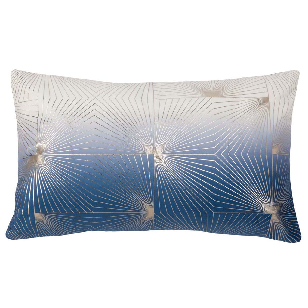 Safavieh Loran Pillow - Navy/Grey