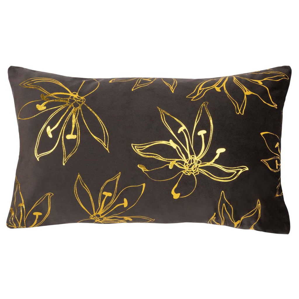 Safavieh Yari Pillow - Grey/Gold