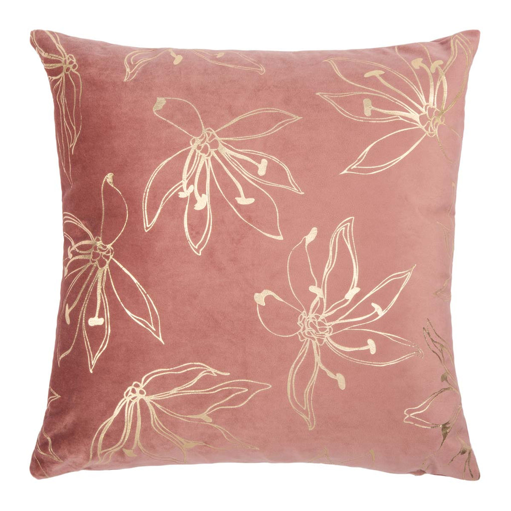 Safavieh Yari Pillow - Cranberry/Sand