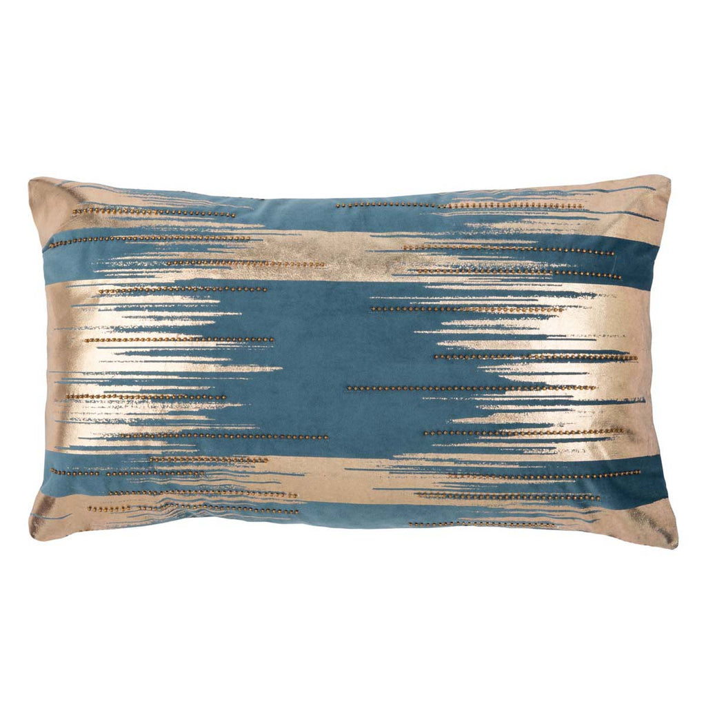 Safavieh Prasla Pillow - Pine/Gold