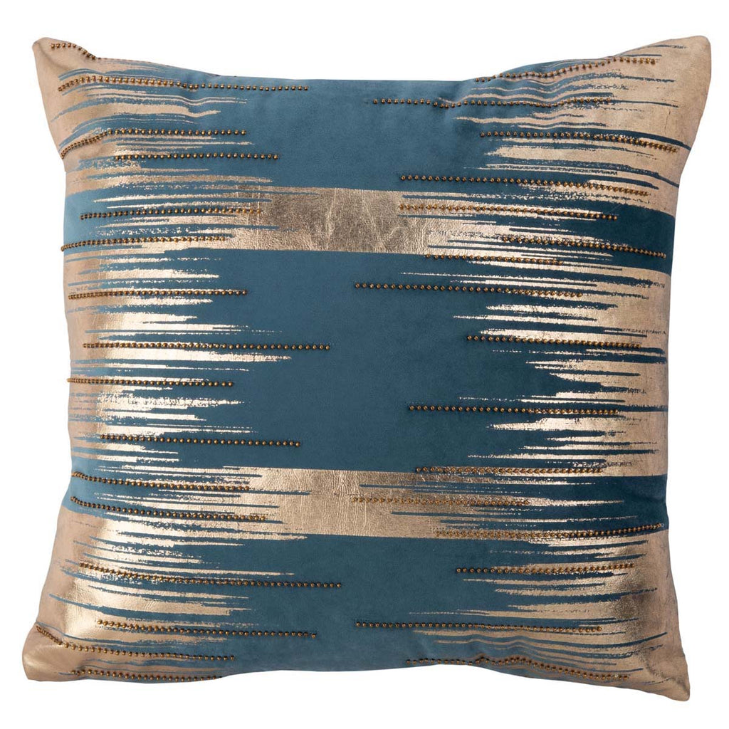 Safavieh Prasla Pillow - Pine/Gold