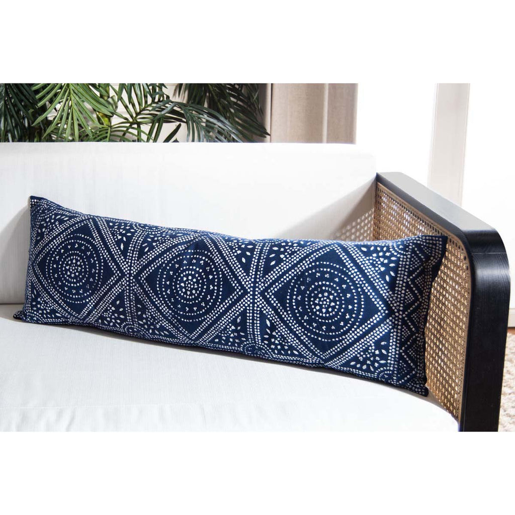 Safavieh Valenti Pillow - Blue/White