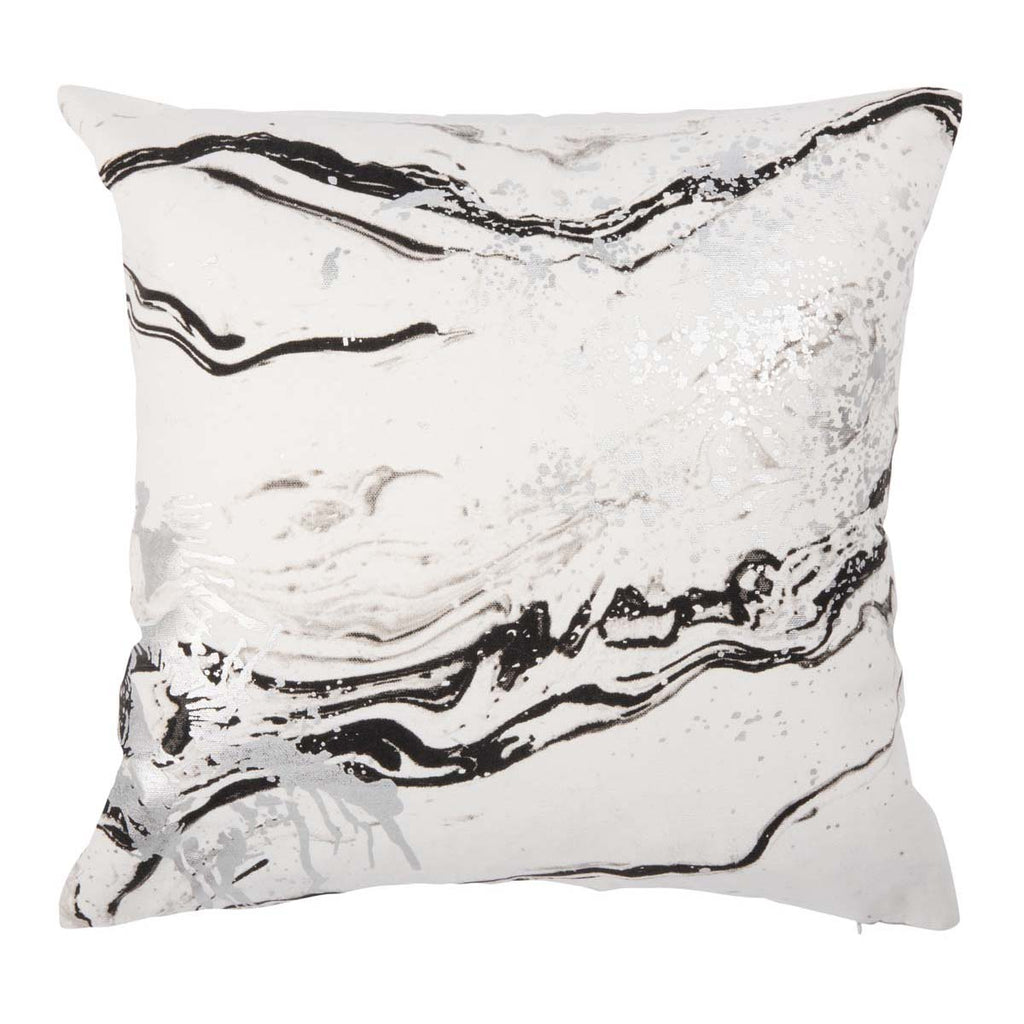 Safavieh Pipin Pillow - Beige/Black