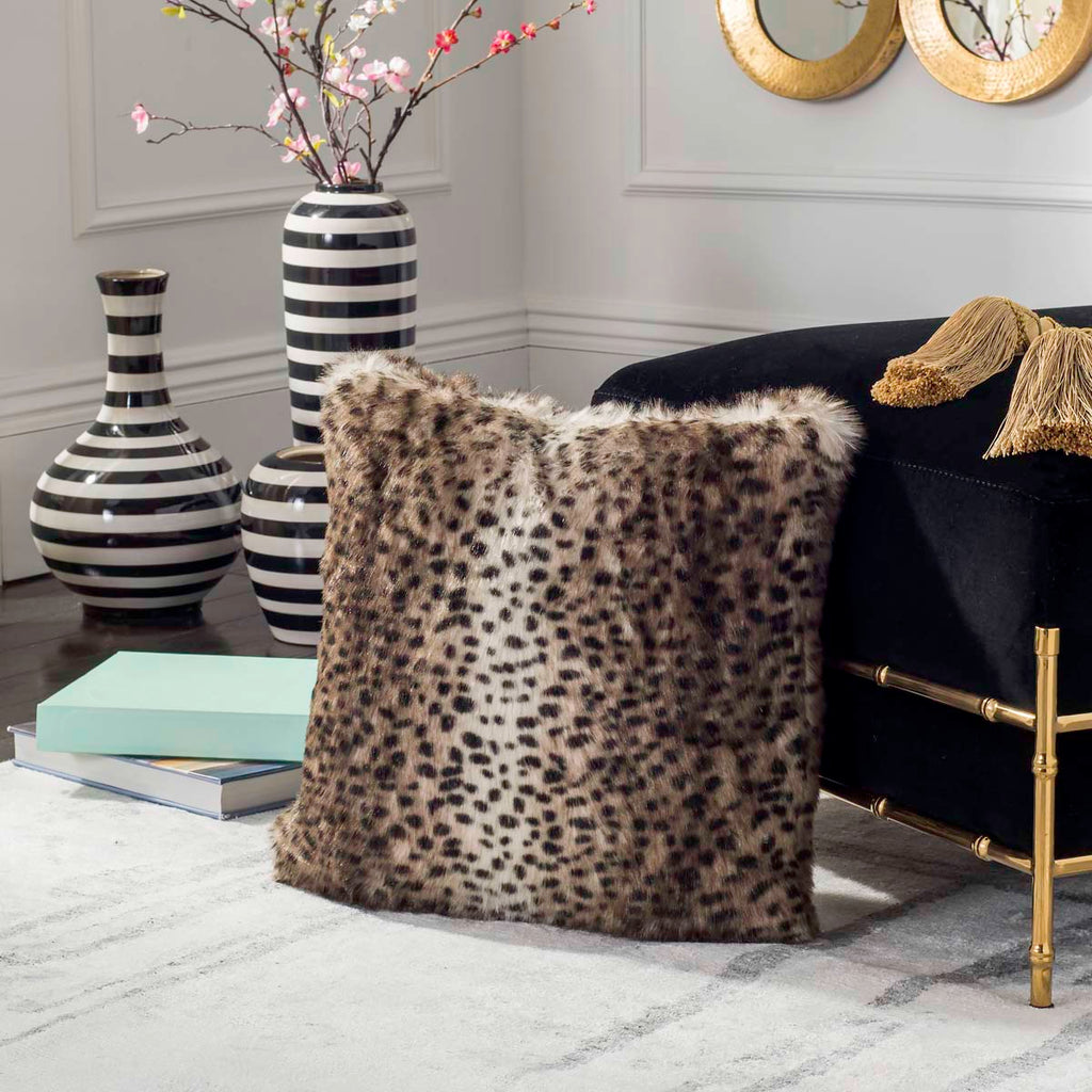 Safavieh Faux Leopardis - Black / Brown