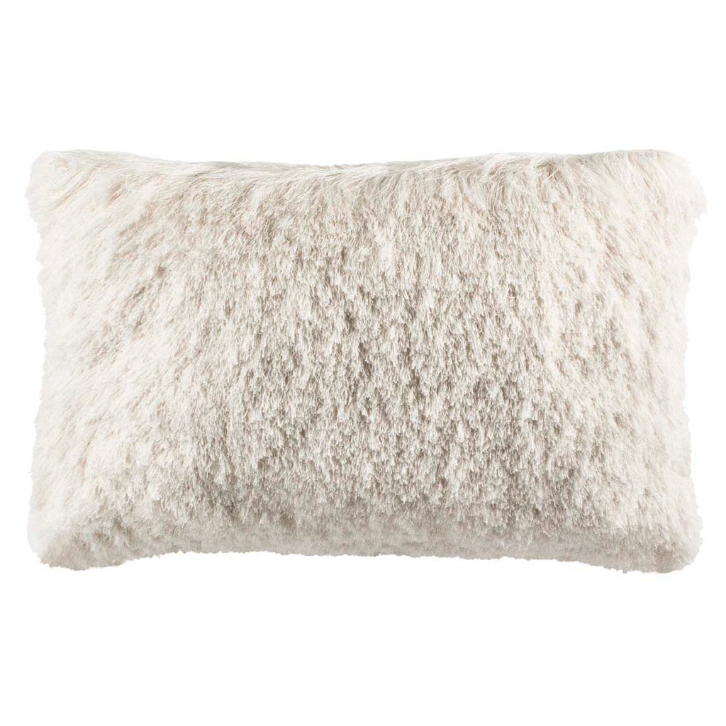 Safavieh Chic Shag Pillow - Ivory