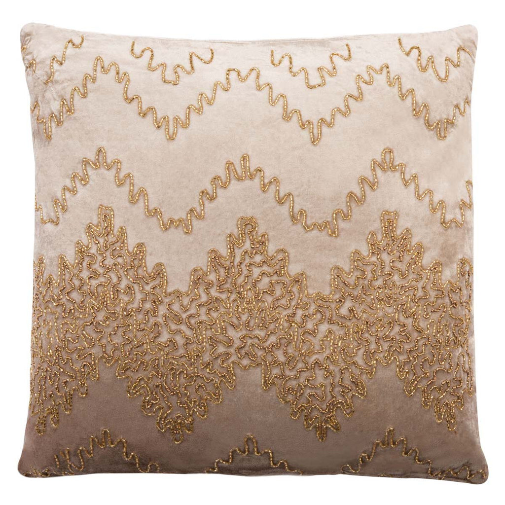 Safavieh Gold Sparkle Pillow - Gold