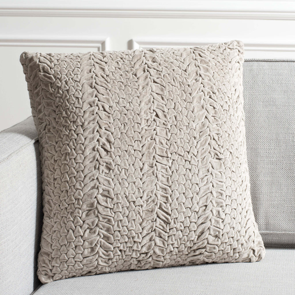 Safavieh Barlett  Pillow - Light Grey