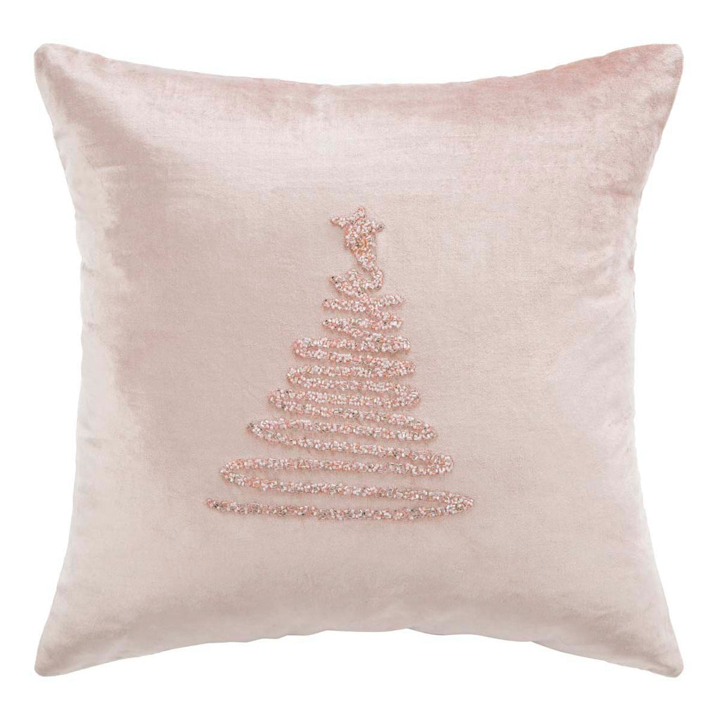 Enchanted Evergreen Pillow | Safavieh - Peach