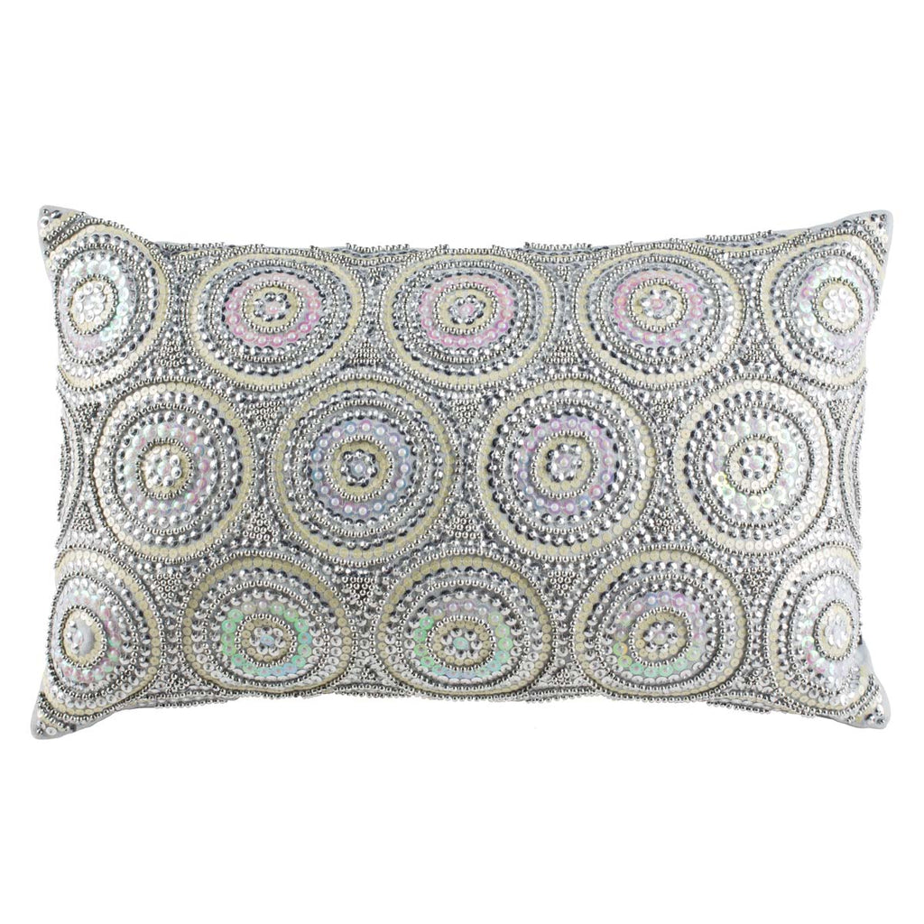 Safavieh Parisa Pillow - Multi/Beaded