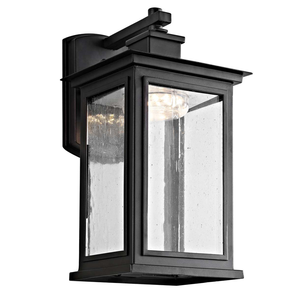 Safavieh Taylen Outdoor Wall Lantern-Oil Rubbed Bronze (Black)