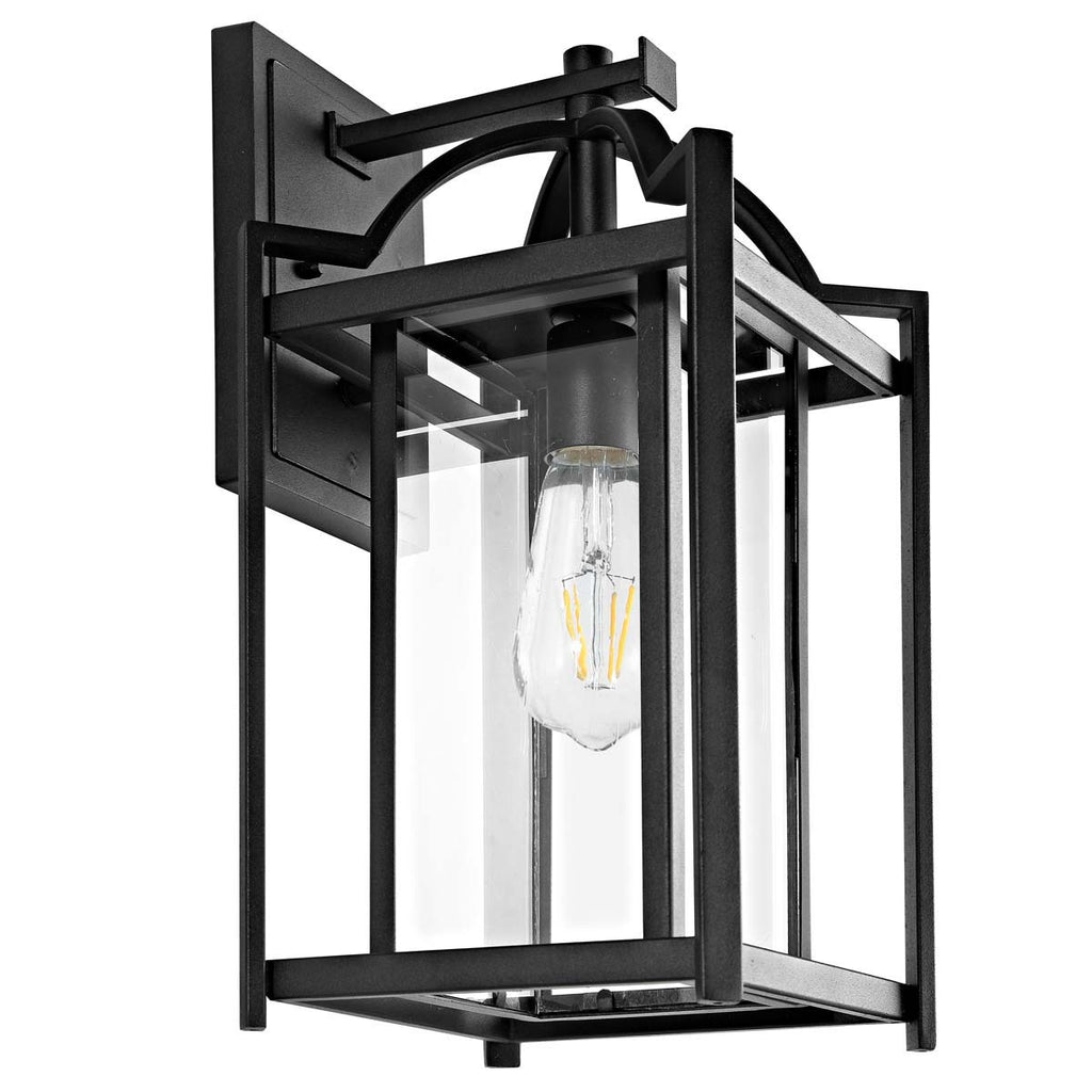 Safavieh Portar Outdoor Wall Lantern-Black