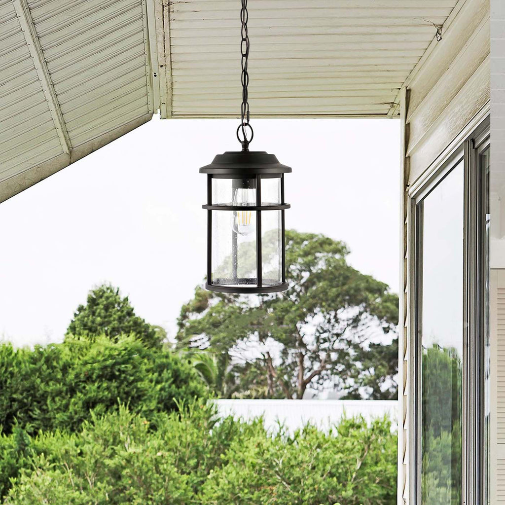 Safavieh Cianna Outdoor Pendant - Black