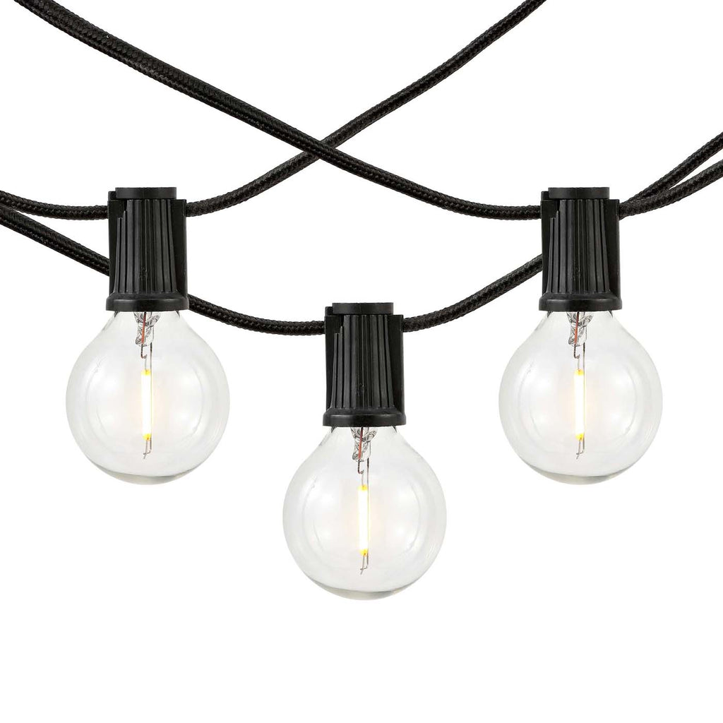 Safavieh Leigh LED Outdoor String Lights - Black