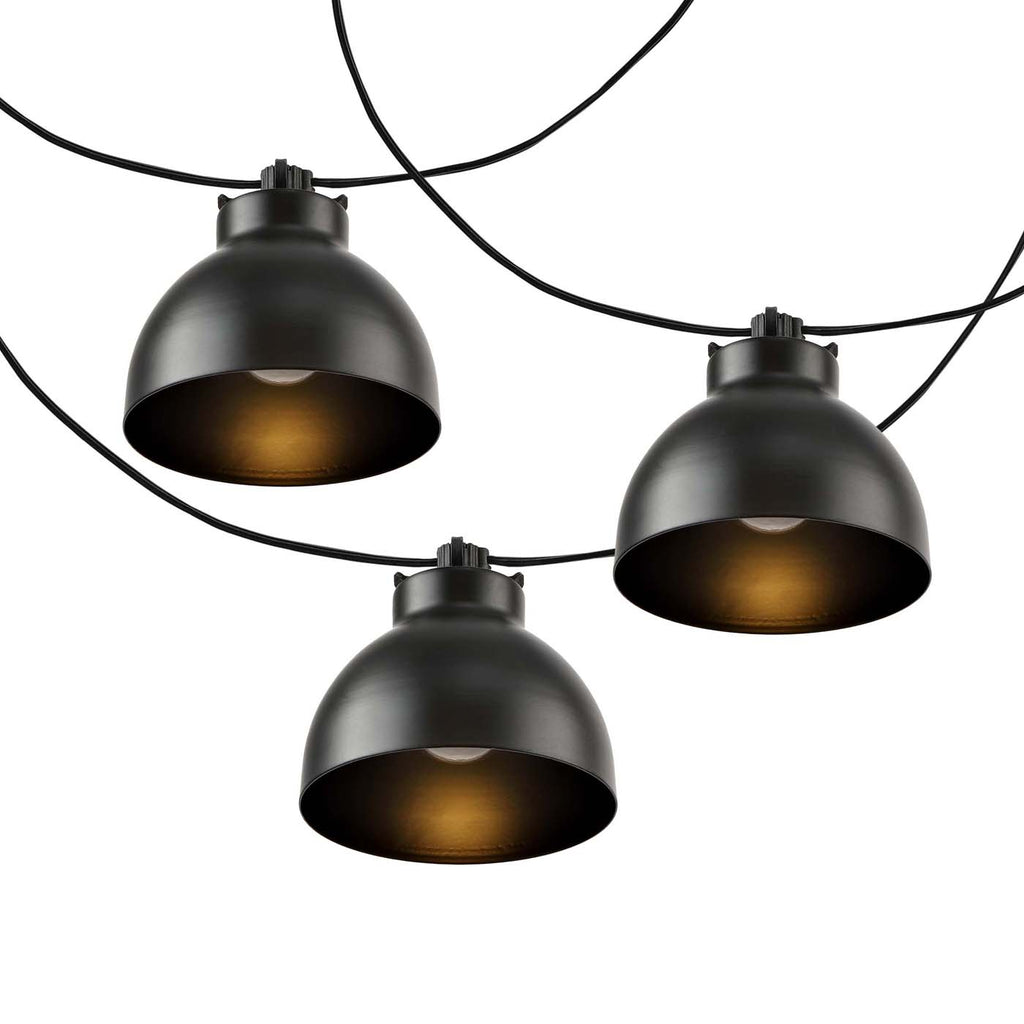 Safavieh Claudie LED Outdoor String Lights - Black