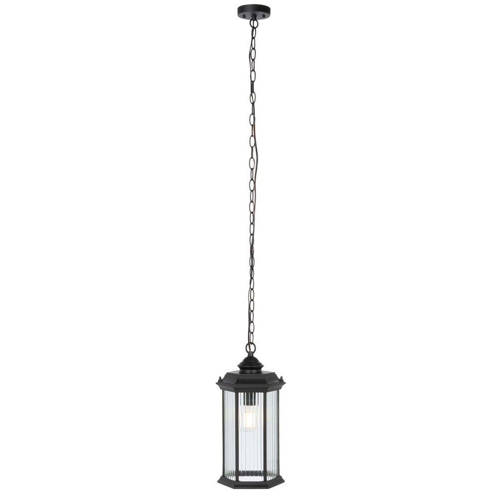 Safavieh Hylan Outdoor Pendant - Black