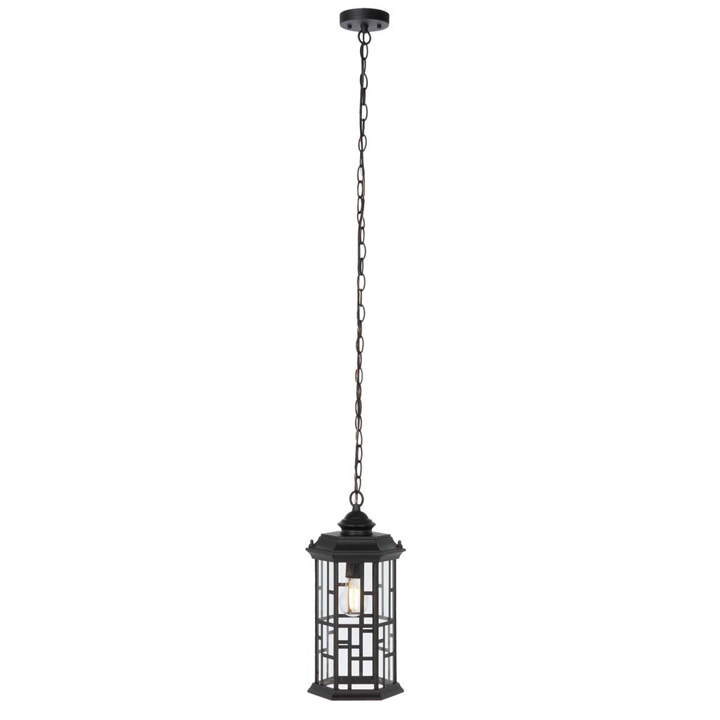 Safavieh Carwen Outdoor Pendant - Black