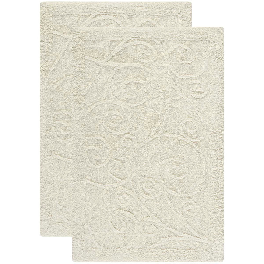 Safavieh Vine Scroll Bathmat  - Natural