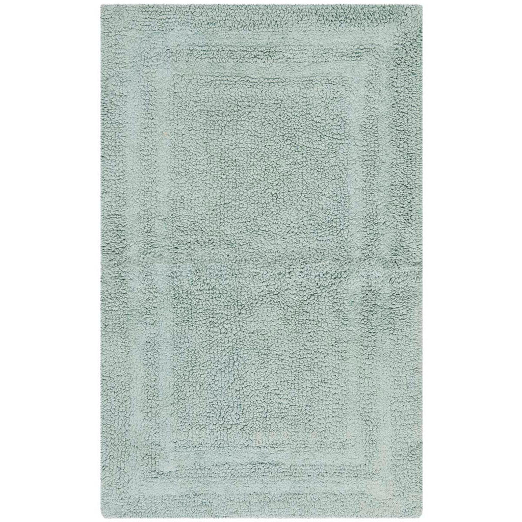 Safavieh Grand Border Bathmat - Sky Blue